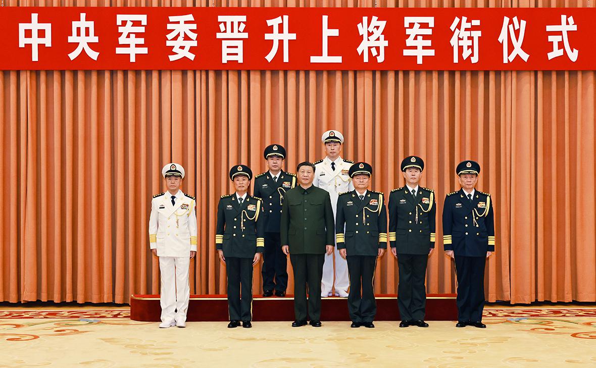 Китай сменил командующего военным флотом